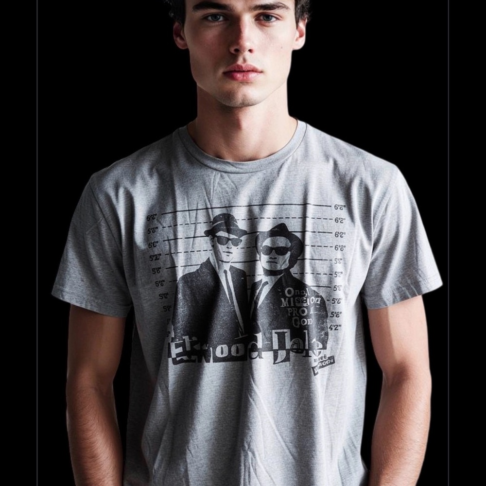 Gray Graphic Tee